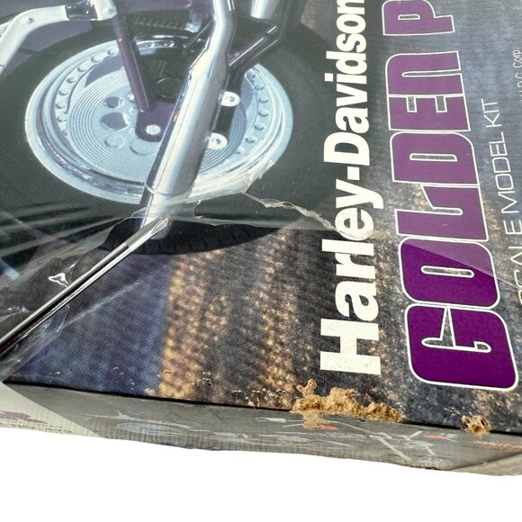 IMEX Harley Davidson Golden Phoenix Chopper 1/12 Motorcycle Model Kit 472 NEW - Picture 7 of 8